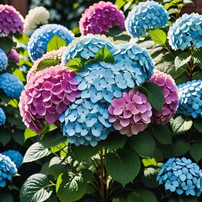 Odporność odmian hortensji bukietowych na choroby