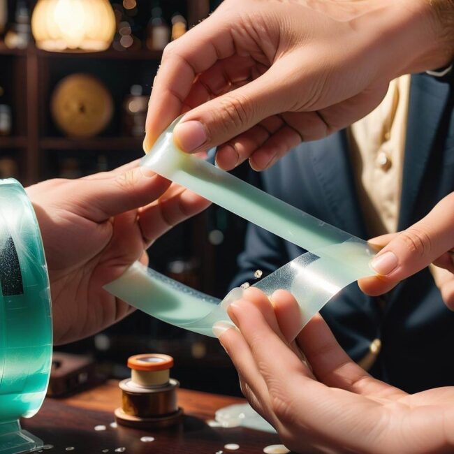 Porady dotyczące usuwania kleju z taśmy