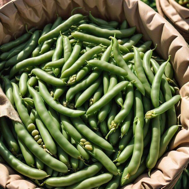 Przechowywanie fasolki szparagowej w zamrażarce